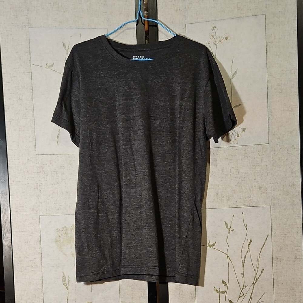 Galaxy By Harvic Gray Short Sleeve Tee Classic Design